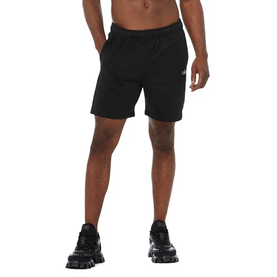 Bermudas Alo Yoga Accolade Sweat Hombre Negros | VPXB52943
