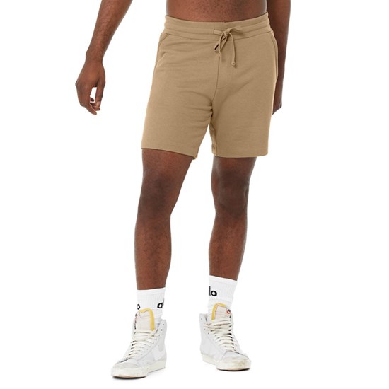 Bermudas Alo Yoga Chill Hombre Beige | GKCI91436