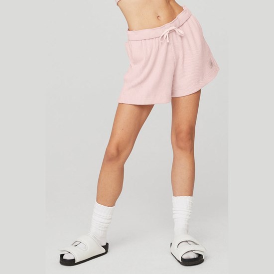 Bermudas Alo Yoga Muse Corta Mujer Rosas | APIT83295