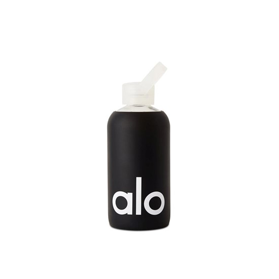 Bottle Alo Yoga Alo Glass Agua Bottle Hombre Negros | UZBJ46307