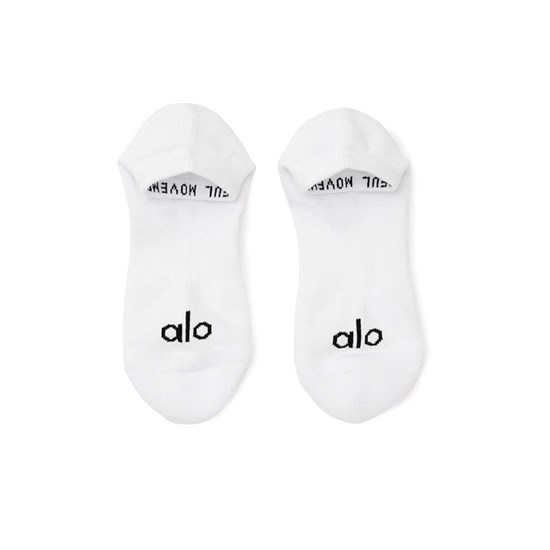 Calcetines Alo Yoga Calle Hombre Blancos | ERWF84103