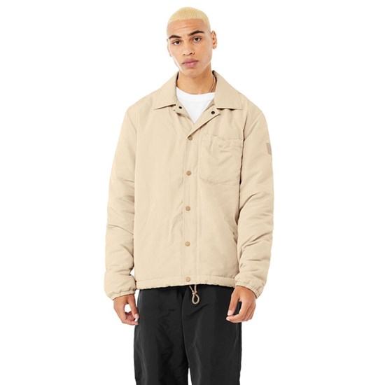 Chaquetas Alo Yoga Legend Hombre Beige | ZKAV40368