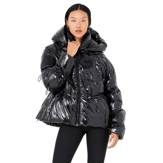 Chaquetas Alo Yoga Stunner Puffer Mujer Negros | UDYB29457