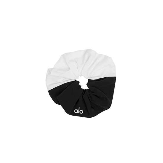 Hair Tie Alo Yoga Oversized Scrunchie Mujer Negros | ESIW06173