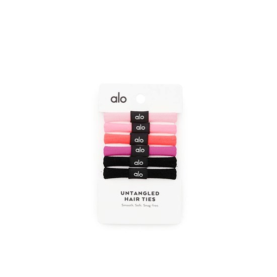 Hair Tie Alo Yoga Untangled 6-Pack Mujer Rosas | MHSI56108