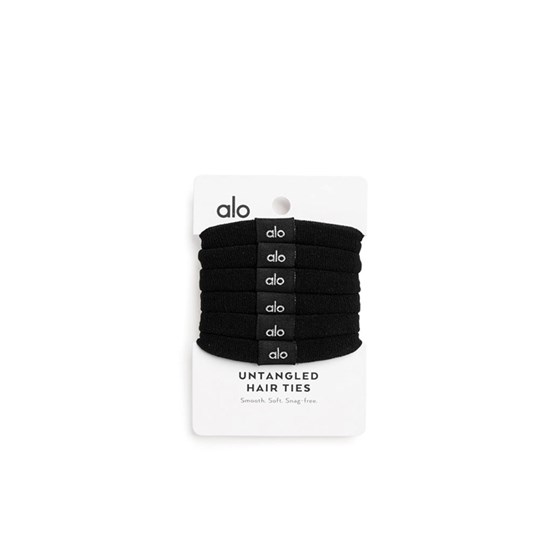Hair Tie Alo Yoga Untangled 6-Pack Mujer Negros | WDLO14352