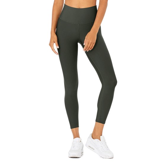 Leggins Alo Yoga 7/8 High-Cintura Airlift Mujer Verdes | QYPC73650