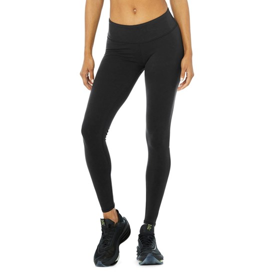 Leggins Alo Yoga Airbrush Mujer Negros | CKVN58043