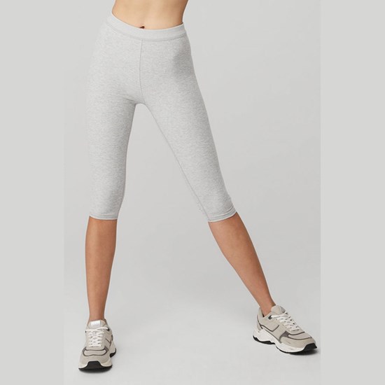 Leggins Alo Yoga Alosoft High-Cintura Iconic 90's Capri Mujer Grises | XLCE05274