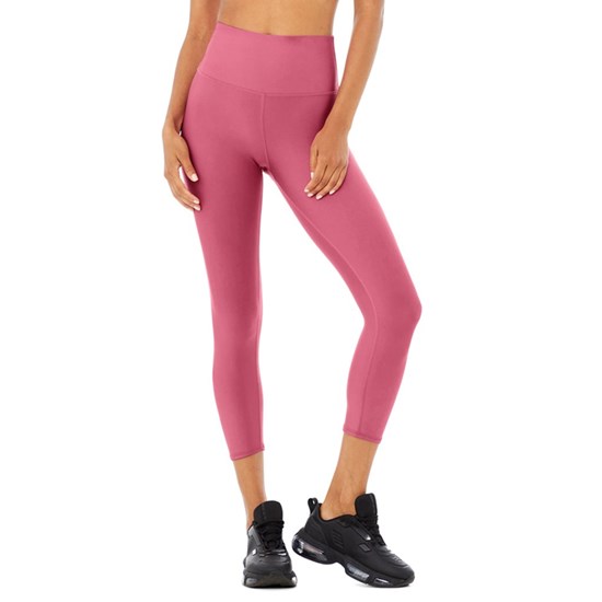 Leggins Alo Yoga High-Cintura Airlift Capri Mujer Rosas | BKPM47389