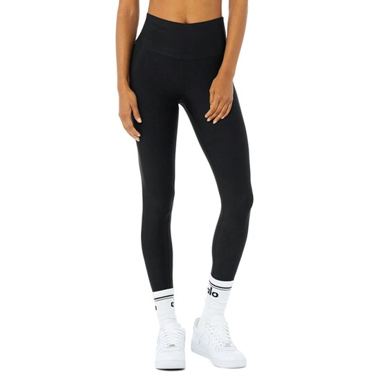 Leggins Alo Yoga High-Cintura Airlift Mujer Negros | NMPD05986