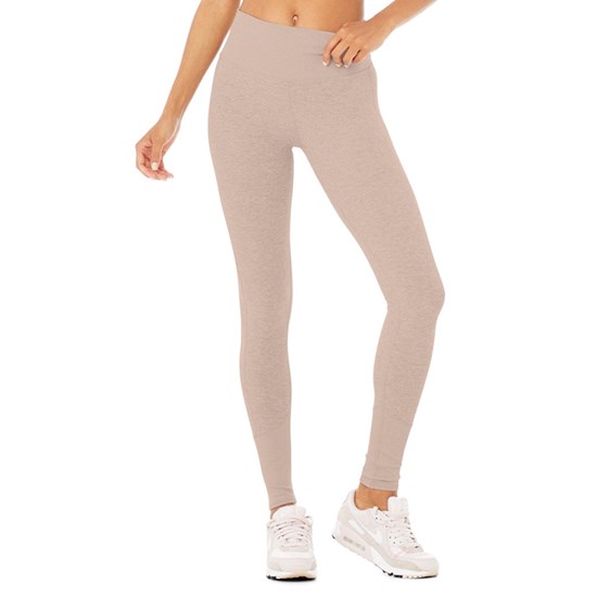 Leggins Alo Yoga High-Cintura Alosoft Lounge Mujer Rosas | KAIC04962