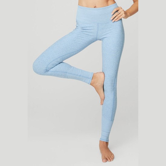 Leggins Alo Yoga High-Cintura Alosoft Lounge Mujer Azules | NWMX73605