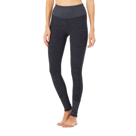 Leggins Alo Yoga High-Cintura Alosoft Lounge Mujer Azules | QJUR14872