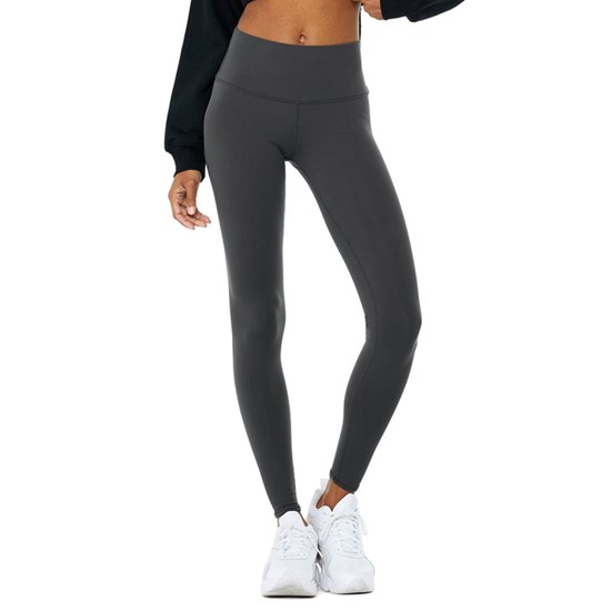 Leggins Alo Yoga High-Cintura Invierno Warmth Plush Mujer Grises | VMUT53672