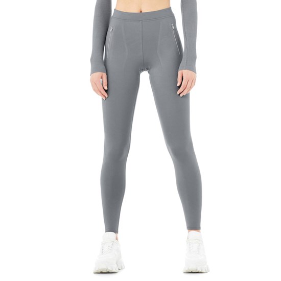Leggins Alo Yoga High-Cintura Thrill Seeker Mujer Azules | ZUTP01629