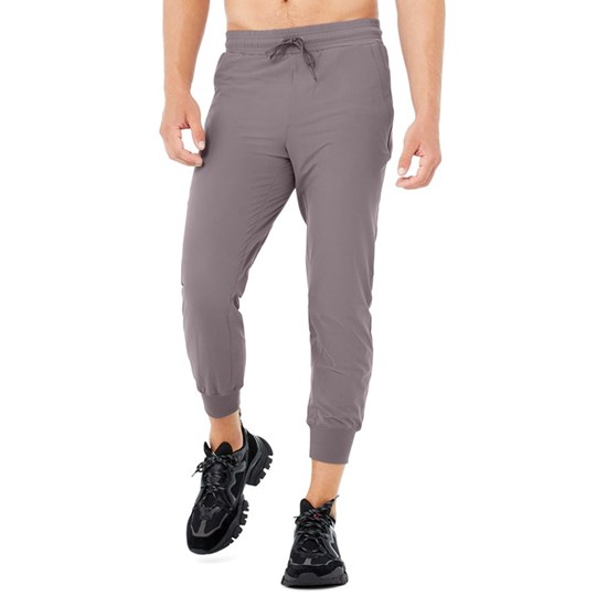 Pantalones Alo Yoga Co-Op 7/8 Hombre Morados | OMHD20135