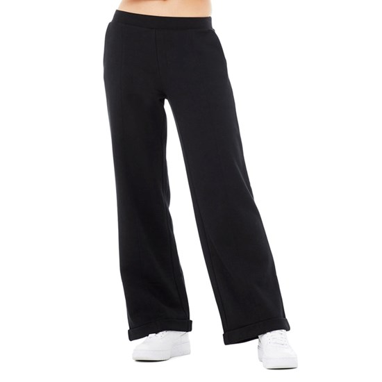 Pantalones Alo Yoga High-Cintura Trouser Anchos Leg Mujer Negros | INDK39746