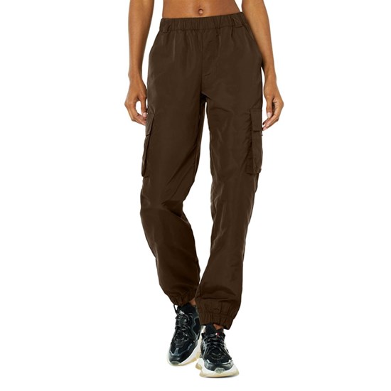 Pantalones Alo Yoga It Girl Mujer Marrom | YEXH90371