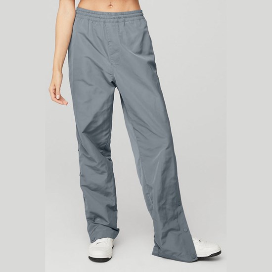 Pantalones Alo Yoga Legend Snap Mujer Azules | VWJO73659