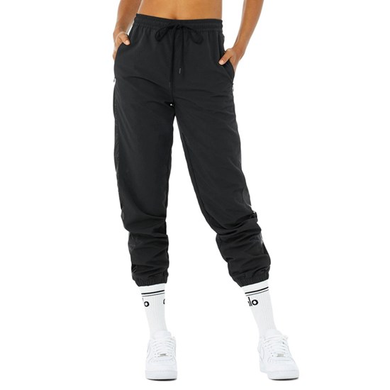 Pantalones Alo Yoga Remix Mujer Negros | NOPM49208