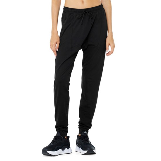 Pantalones Alo Yoga Revitalize Mujer Negros | JZKP14795