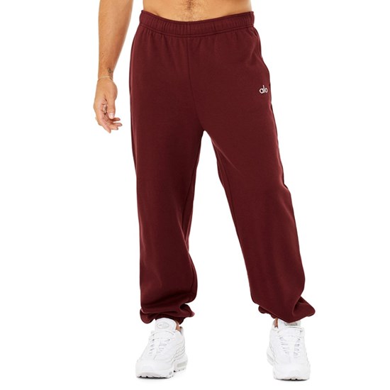 Pantalones Deportivos Alo Yoga Accolade Hombre Rojos | PAHC81649