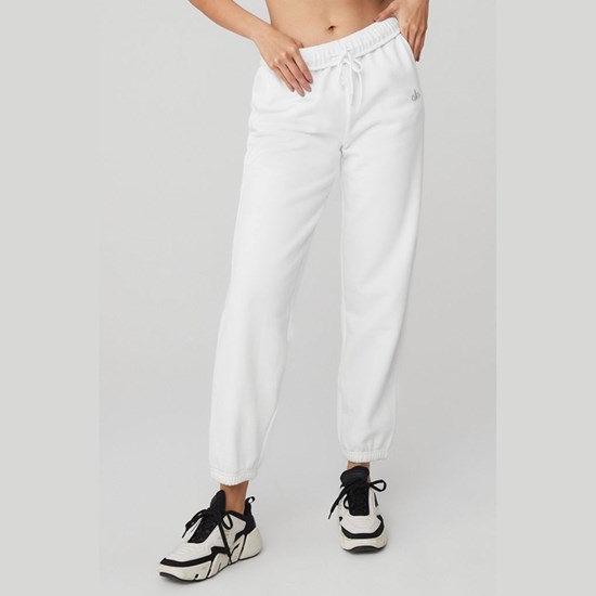 Pantalones Deportivos Alo Yoga Accolade Mujer Blancos | YBTR91468