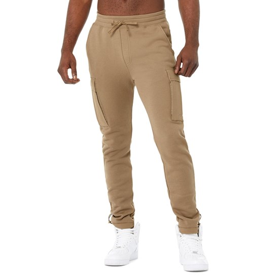 Pantalones Deportivos Alo Yoga Cargo Traverse Hombre Beige | YZHX65213