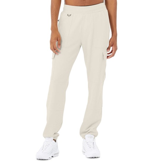 Pantalones Deportivos Alo Yoga Highline Cargo Hombre Beige | PXRL86294