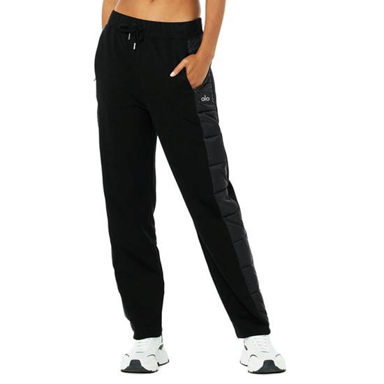 Pantalones Deportivos Alo Yoga Mash Up Mujer Negros | MCBK06598