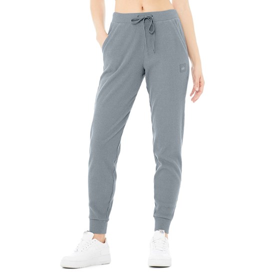 Pantalones Deportivos Alo Yoga Muse Mujer Azules | LXER24193