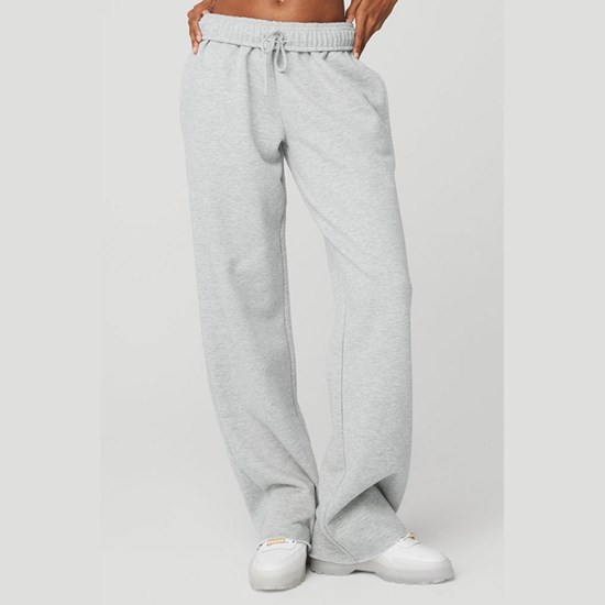 Pantalones Deportivos Alo Yoga Puddle Mujer Grises | ZRLP47130