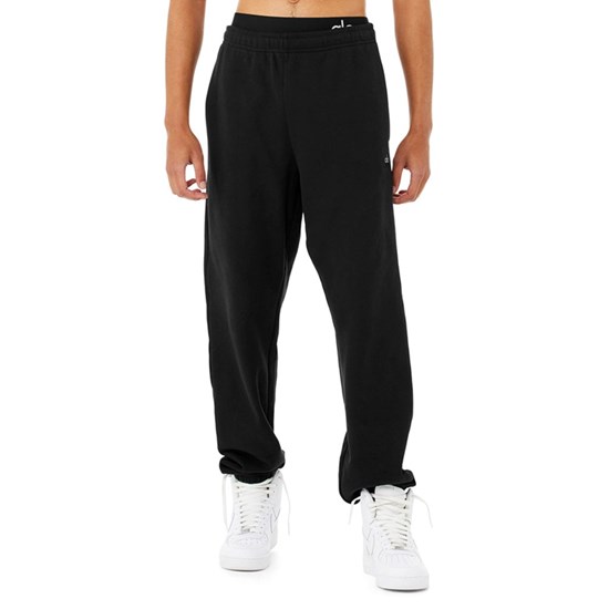 Pantalones Deportivos Alo Yoga Renown Hombre Negros | LAWC41690
