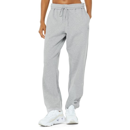 Pantalones Deportivos Alo Yoga Renown Mujer Grises | IZWU23160