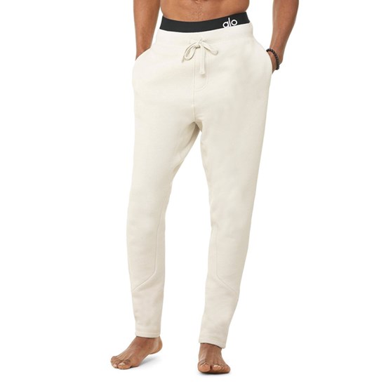 Pantalones Deportivos Alo Yoga The Triumph Hombre Beige | LYCT05274