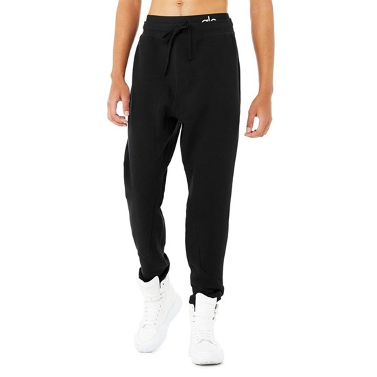 Pantalones Deportivos Alo Yoga The Triumph Hombre Negros | TDSM94621