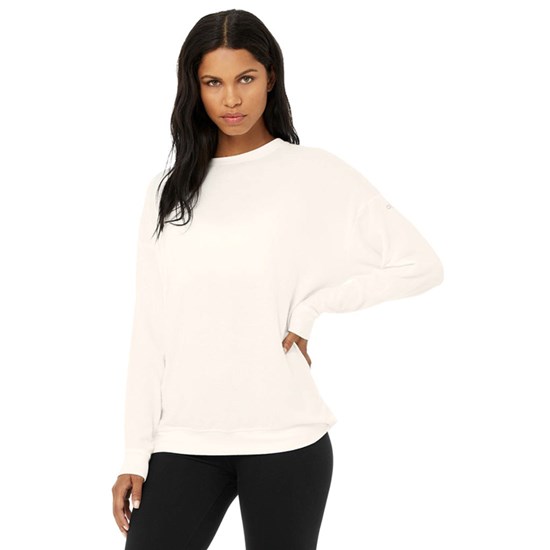 Pullover Alo Yoga Soho Mujer Blancos | FXAU51907