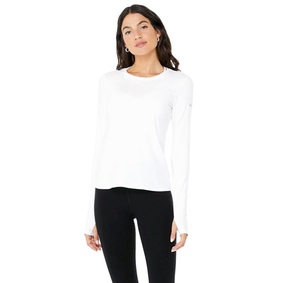 Ropa Alo Yoga Alosoft Finesse Long Sleeve Mujer Blancos | WYZR23590
