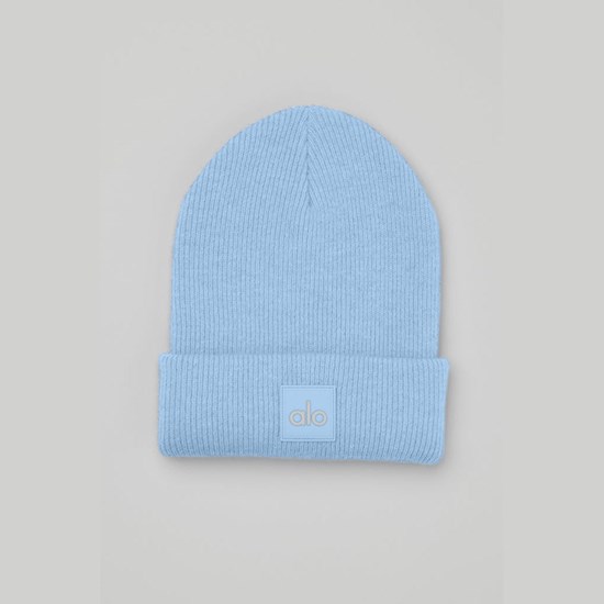 Sombreros Alo Yoga Everyday Beanie Mujer Azules | OEVC96148