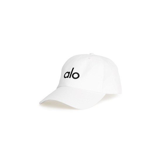 Sombreros Alo Yoga Off-Duty Cap Mujer Blancos | RLGX95134
