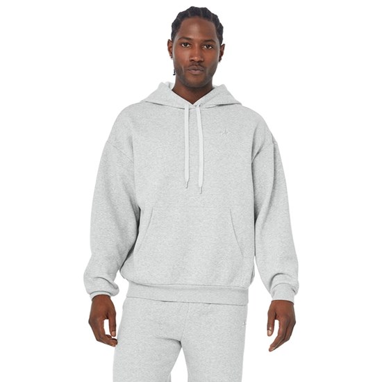 Sudadera Con Capucha Alo Yoga Accolade Hombre Grises | YKDU39270
