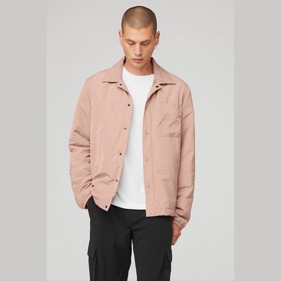 Sudadera Con Capucha Alo Yoga Legend Hombre Rosas | PRAN80791
