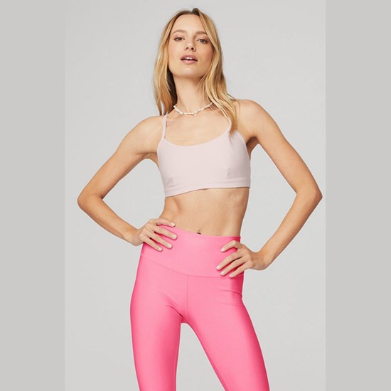 Sujetadores Deportivos Alo Yoga Airlift Intrigue Mujer Rosas | FEHR13865