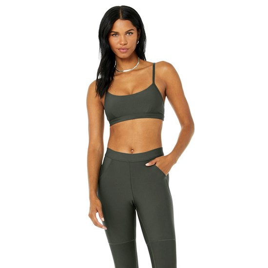 Sujetadores Deportivos Alo Yoga Airlift Intrigue Mujer Verdes | HPEV95426