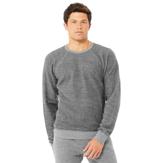 Sweatshirt Alo Yoga Triumph Crew Neck Long Sleeve Hombre Grises | QLGB24863