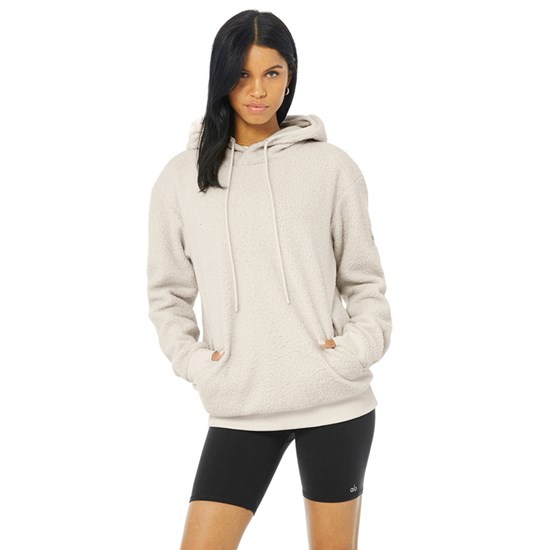 Sweatshirt Alo Yoga Unisex Sherpa Mujer Beige | SCER51894