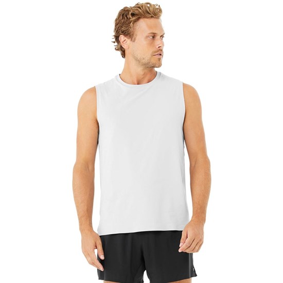 Tank Top Alo Yoga Idol Performance Hombre Grises | XYQT23149