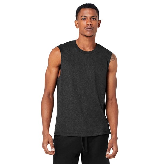 Tank Top Alo Yoga The Triumph Muscle Hombre Grises | VXKY61058