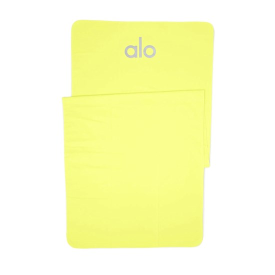 Towel Alo Yoga Grounded No-Slip Hombre Amarillos | NIET03486